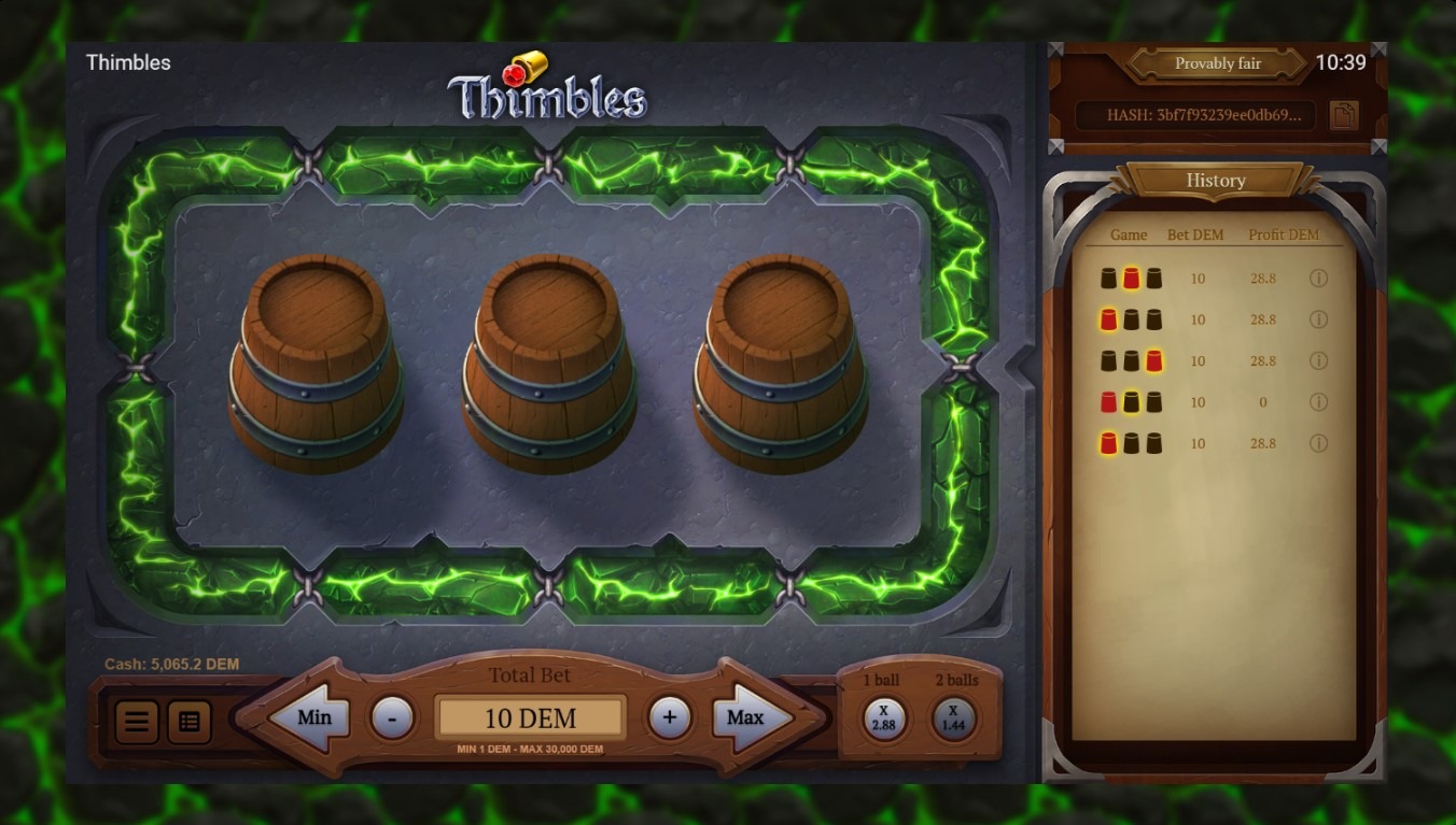 Interface thimbles